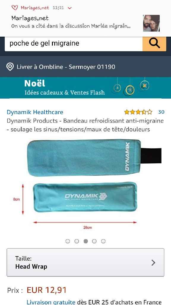 Mariée migraineuse - 1