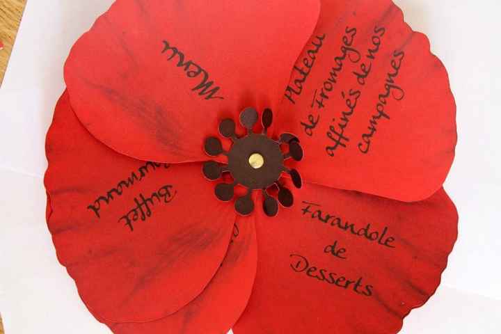 Fleur éphémère ... coquelicot - 18