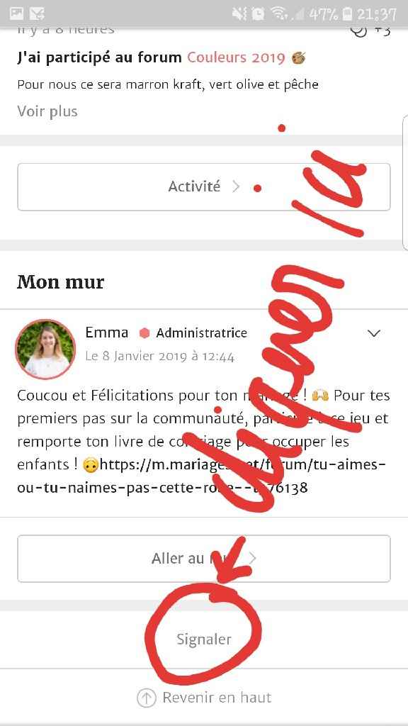 Signalement - 2