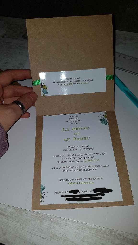 Faire part - 4