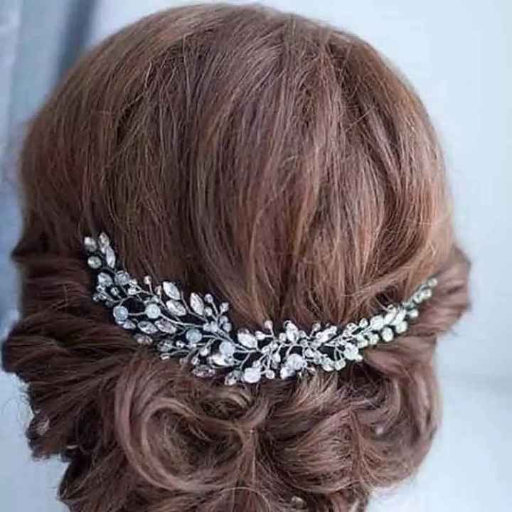 a la recherche de bijoux de cheveux mariée - 4