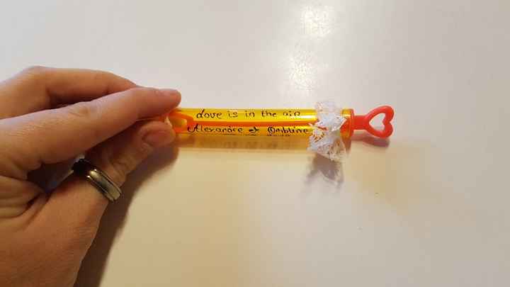 Sos  déco pour petits tubes de bulles - 1