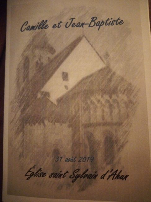 Livret pour l'église - 1