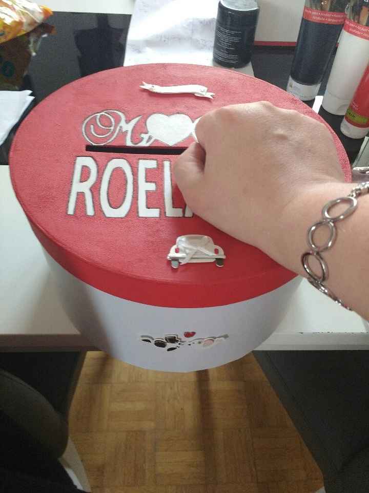 Ideed déco rouge/blanc + dégoutée - 3