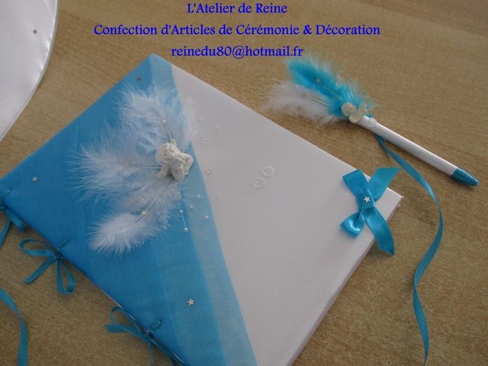 Livre d or et le stylo 