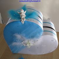 Urne en forme de coeur 