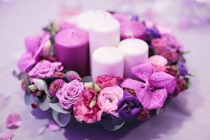 Mes inspirations - mariage blanc/violet - 5
