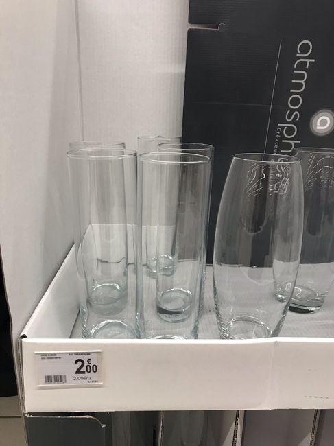 Vase cylindrique à Auchan - 1