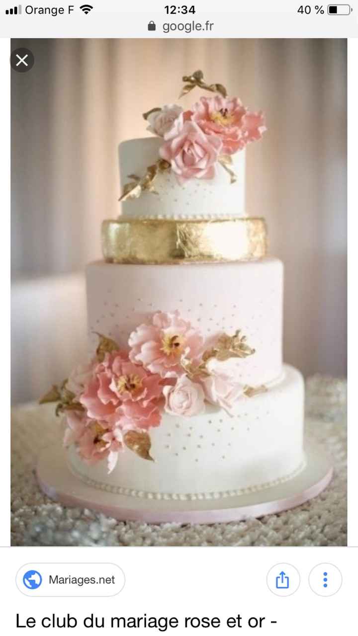 Wedding cake et macarons - 1