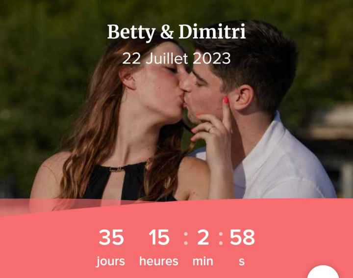 Capture depuis l'application mobile ton compte à rebours et partage-le ⏳😍 - 1