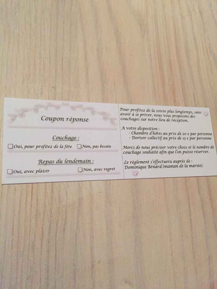 Hébergement mariage - 1