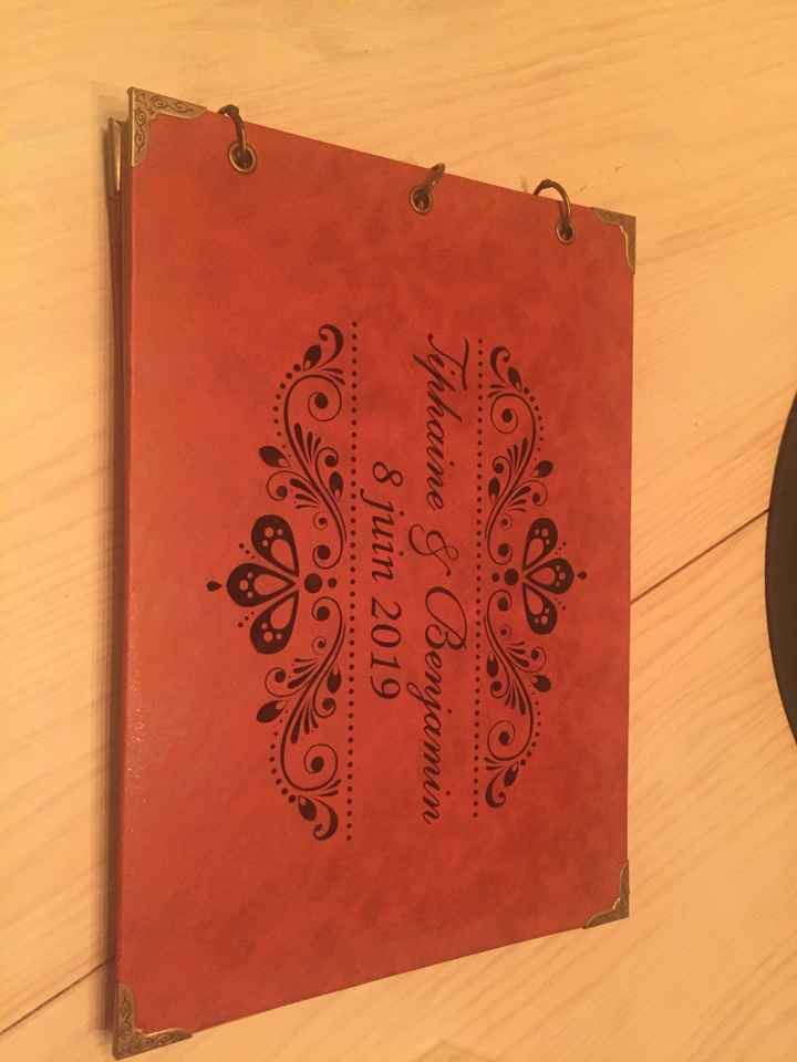 Livre d’or personnalisé 📖 - 1