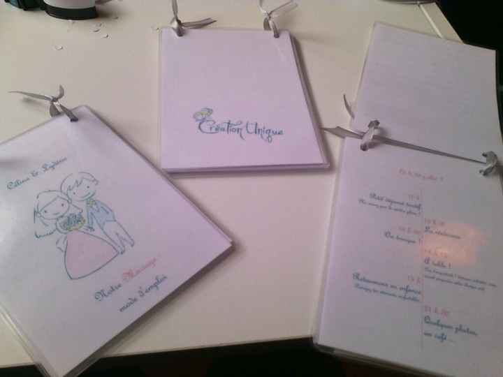Mon faire part 100& fait main - 1