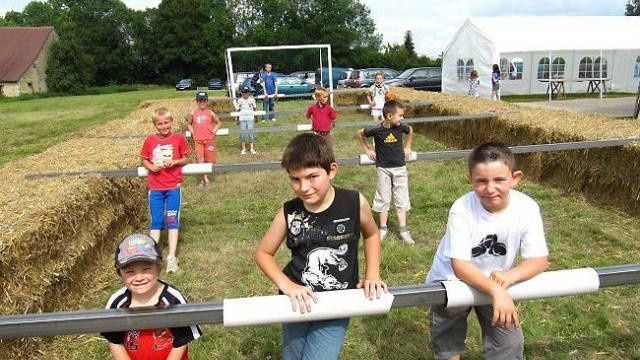 baby foot paille