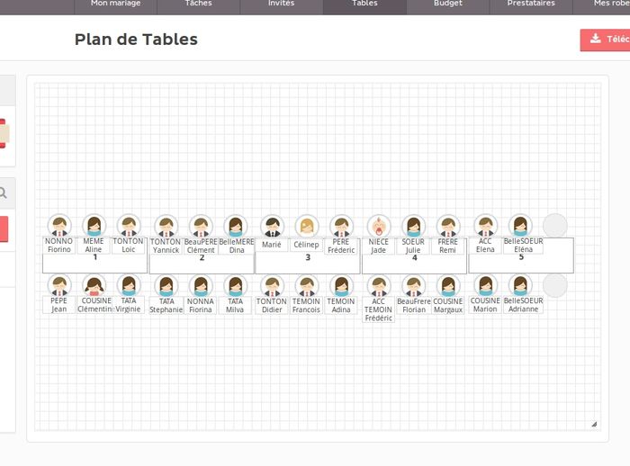 mon plan de table