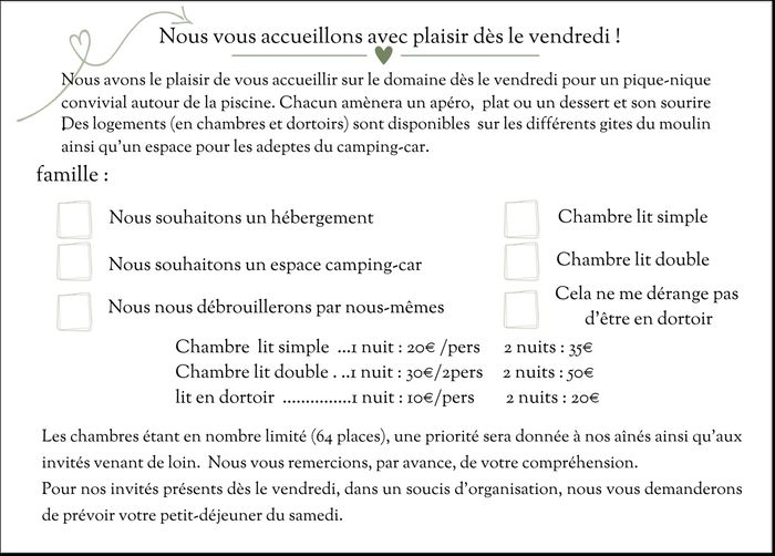 Rédaction faire-part 1