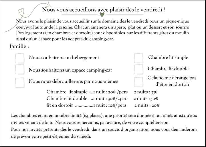 Rédaction faire-part - 1