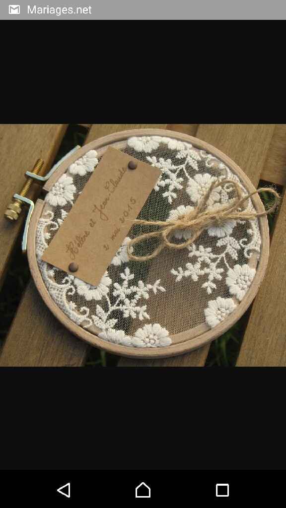 "coussin" porte alliances - 1