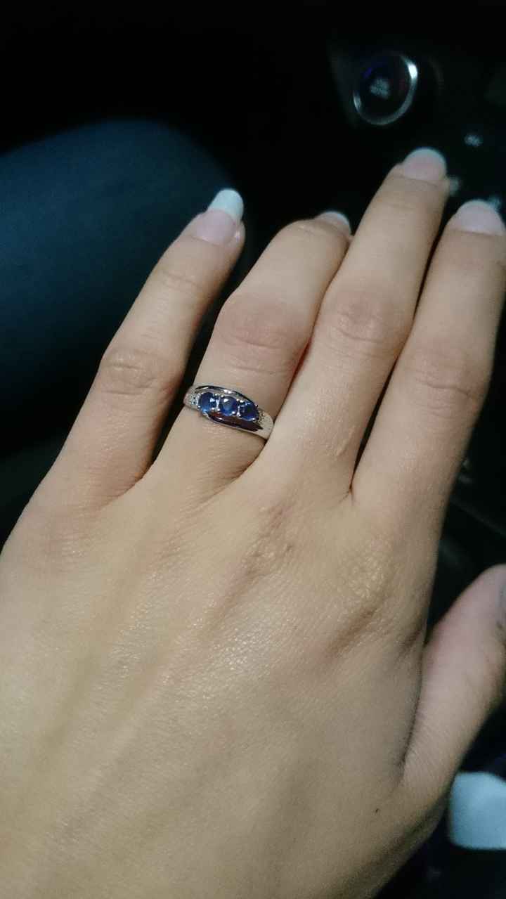 Bague de fiançaille