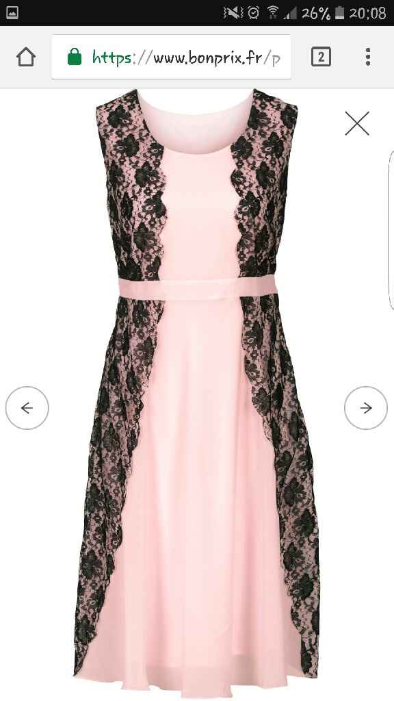 Robe du lendemain commandée - 1