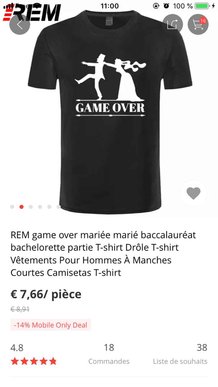Tenue le lendemain du mariage - 1