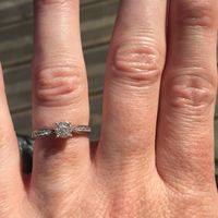 Et vous à quoi ressemble votre bague de fillancailles ? - 1