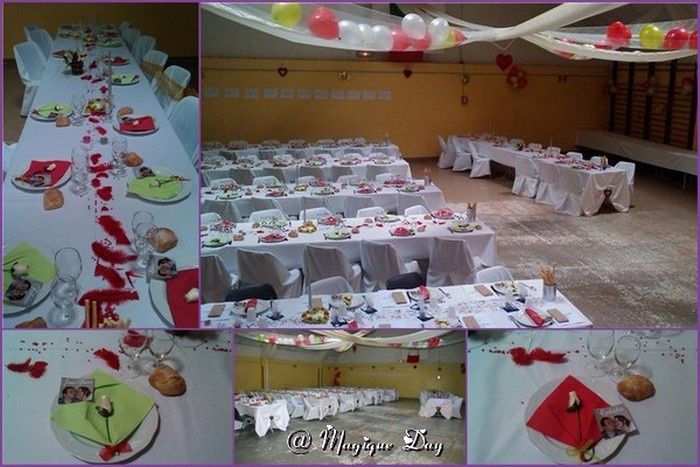mariage ophÃ©lie anis rouge et blanc