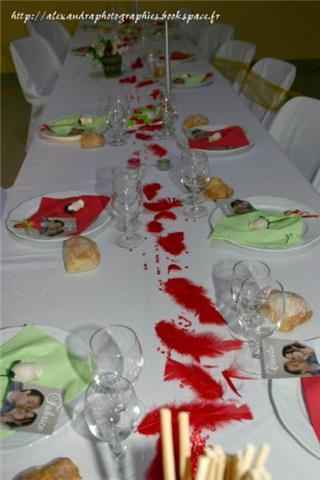 Décoration de table thème italie