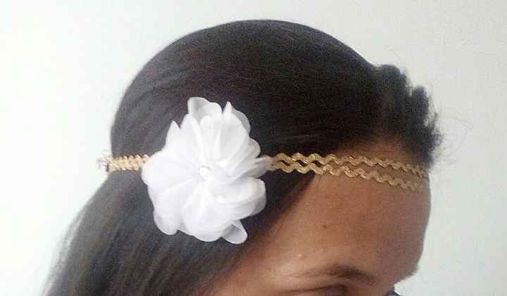 Avis headband fait main demoiselle d'honneur - 1