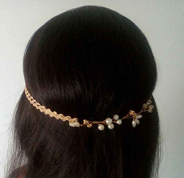 Avis headband fait main demoiselle d'honneur - 2