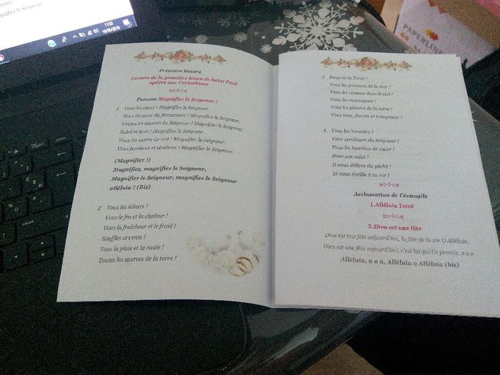 Mon essai de livret de messe :-) - 3