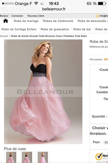 Robe sur belle amour - 1