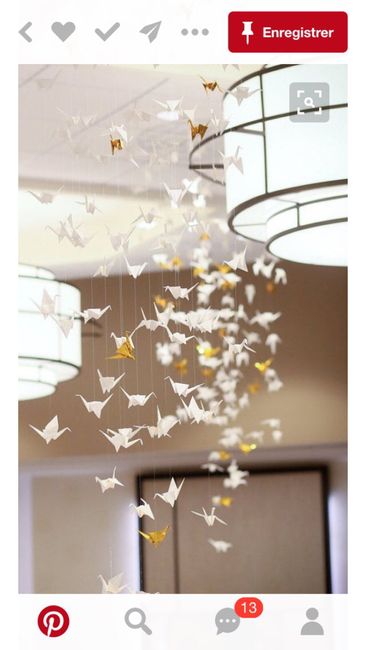 Mobile pour origami - 1