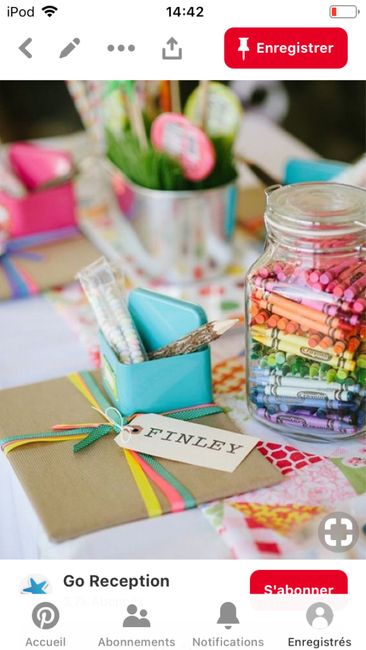 Aide decoration table enfants - 3