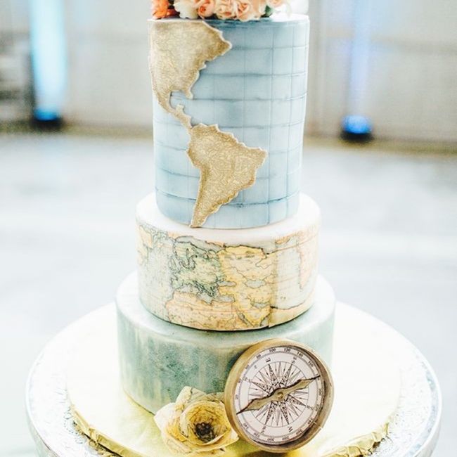 Inspiration pour un mariage sur le thème du voyage 8