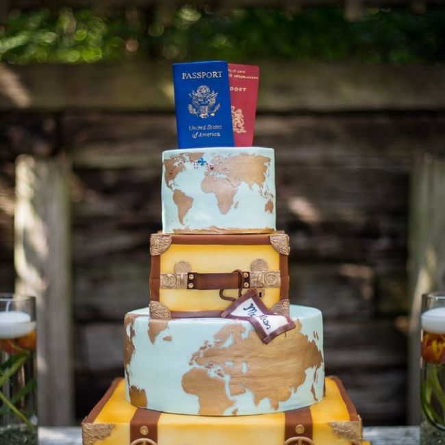Inspiration pour un mariage sur le thème du voyage 7