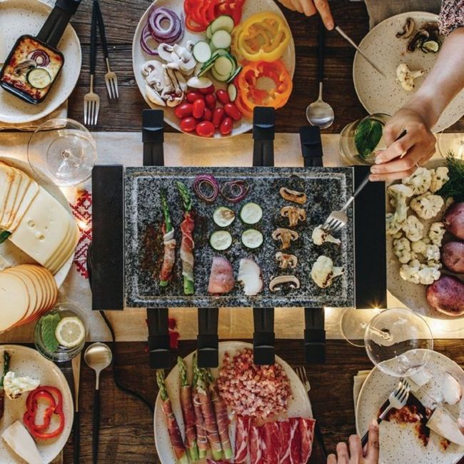 Décoration de table pour un plat atypique 2