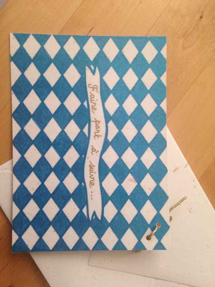 Notre save the date - 2