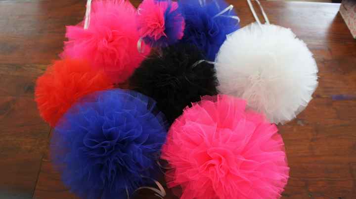 Boules en tulle