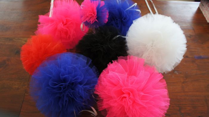 Boules en tulle