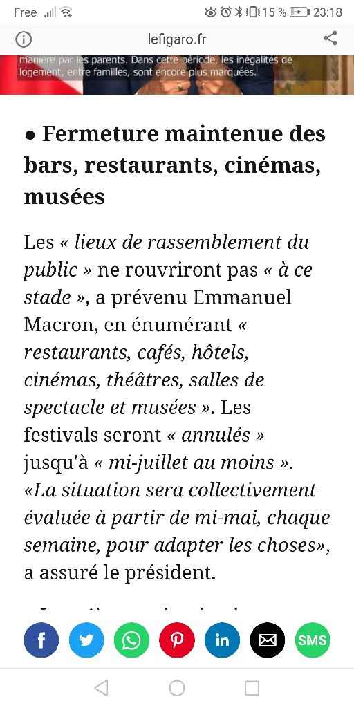 a quand avez-vous reporté votre mariage? - 1