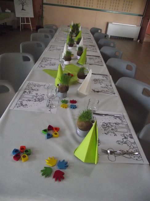 Déco de table enfants