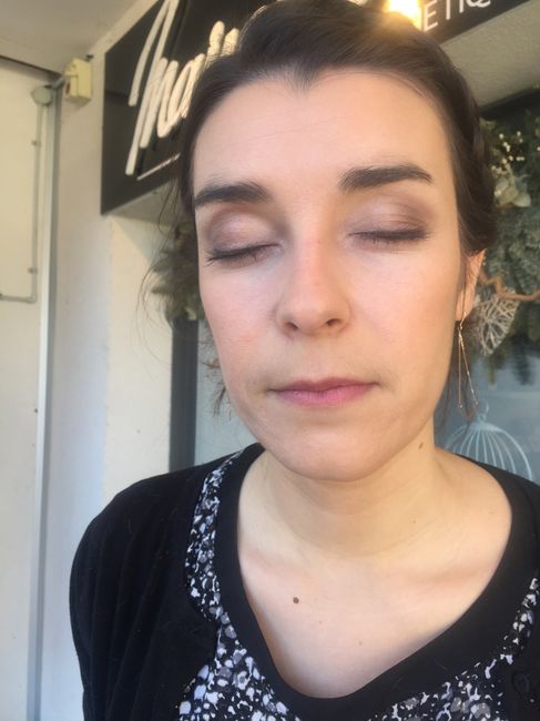 Essai make up et coiffure - 2