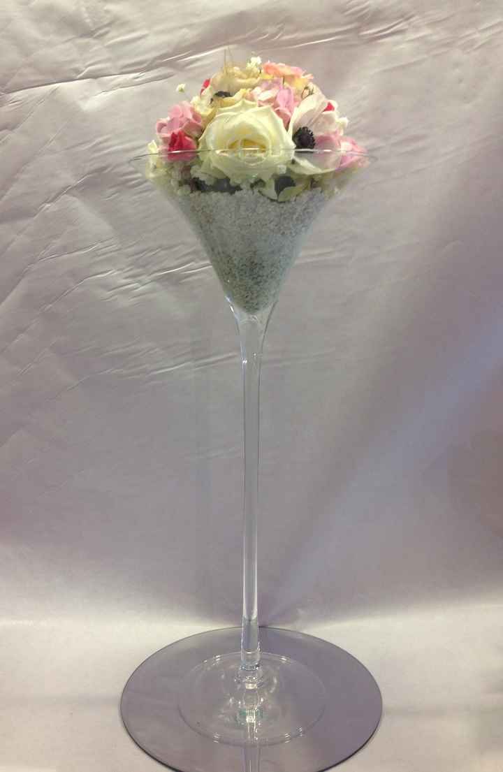 Décoration vase Martini