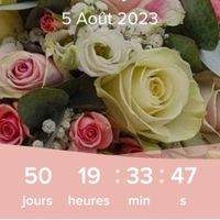 Capture depuis l'application mobile ton compte à rebours et partage-le ⏳😍 - 1