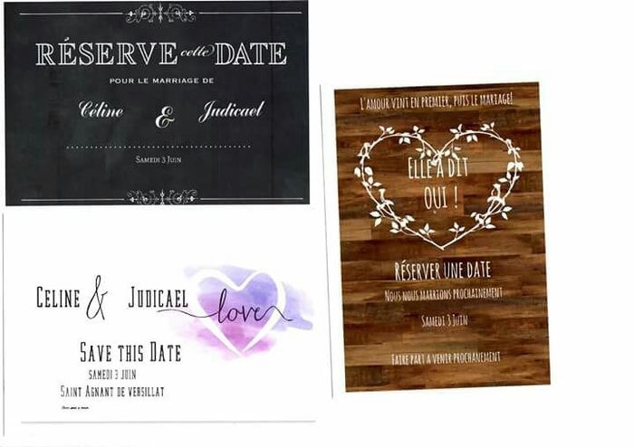 Save the date un avis - 1
