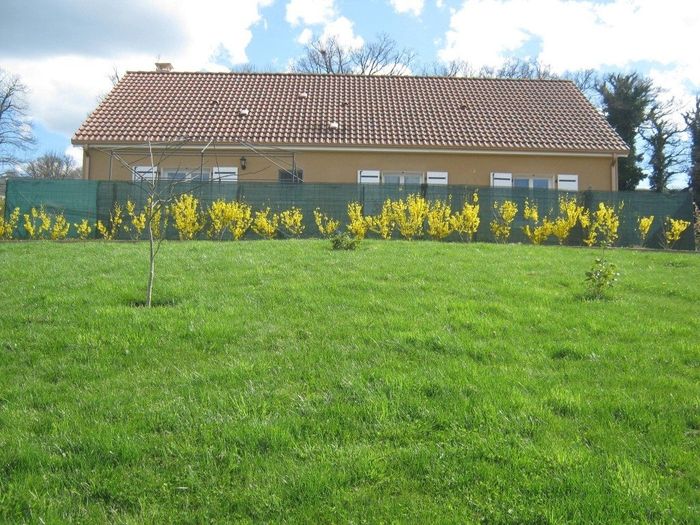 arrière de la maison