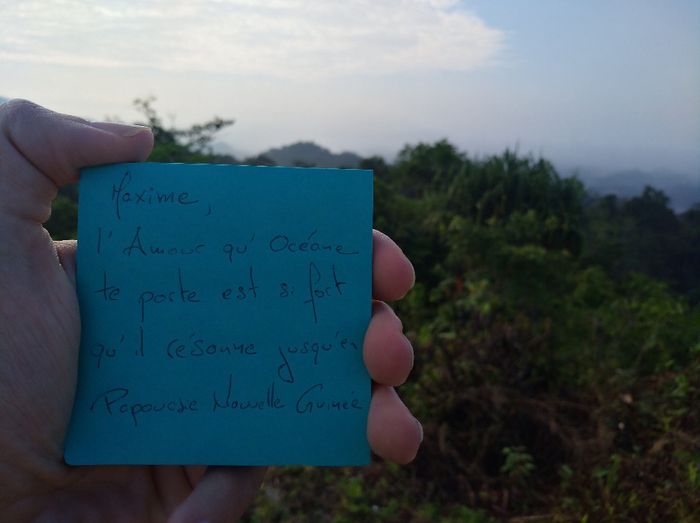 love note de Papouasie Nouvelle Guinee