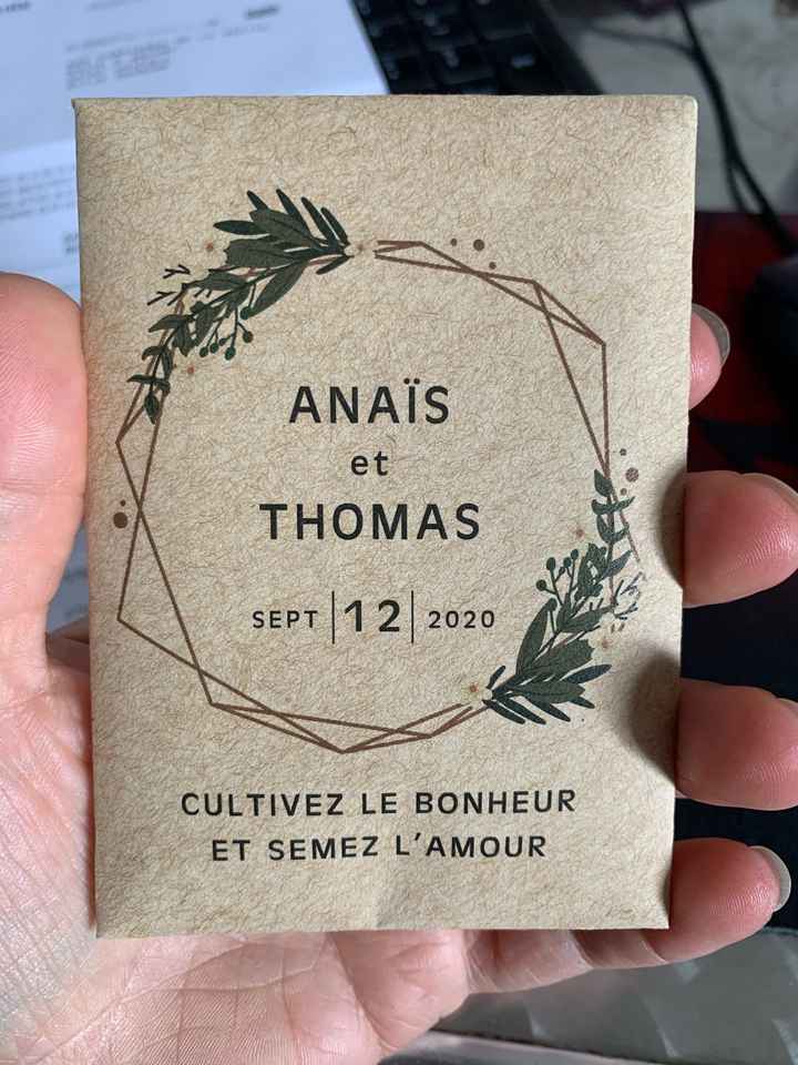 Cadeaux invités - 1