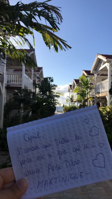 Love note Martinique - 1